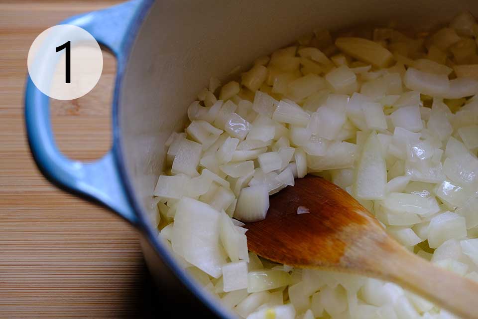 How to Make Chicken Noodle Soup (Step 1)