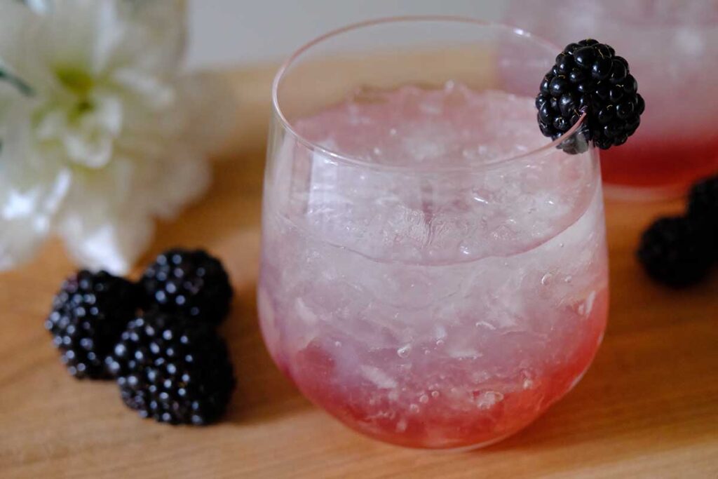 Gin Bramble Cocktail