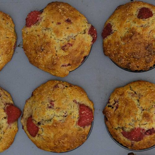 Orange and Raspberry Muffins