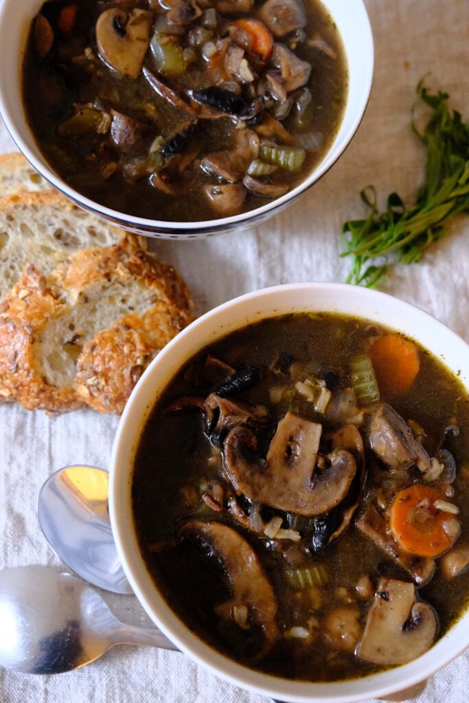 Mushroom soup recipe