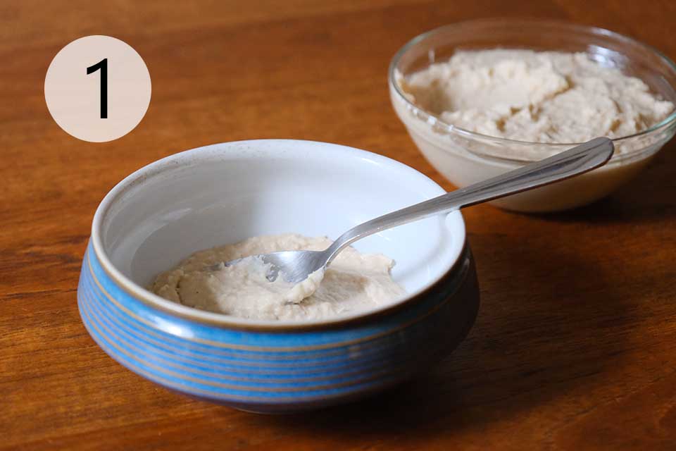 How to Assemble a Miso Bowl Step 1