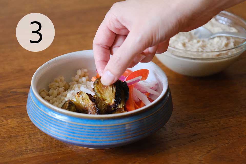 How to Assemble a Miso Bowl Step 3