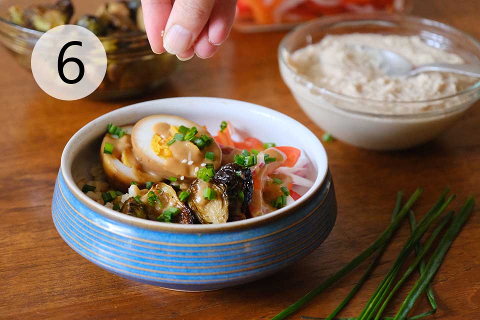 How to Assemble a Miso Bowl Step 6