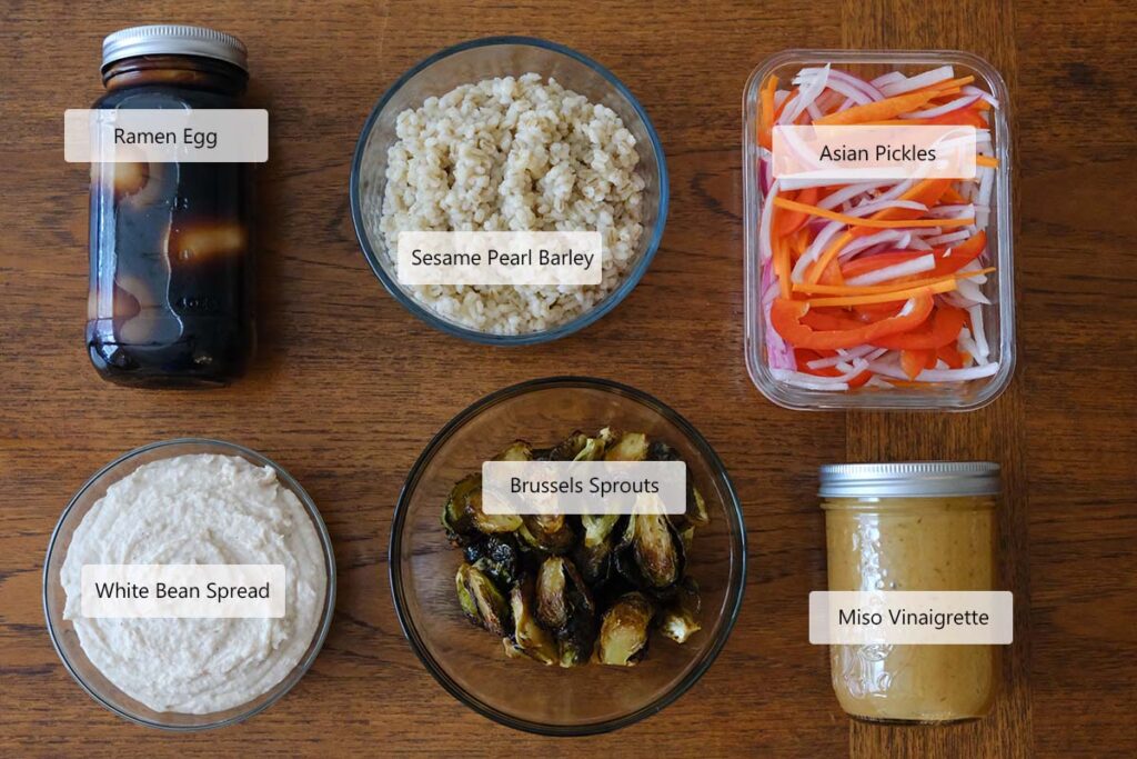 Miso Bowl Ingredients