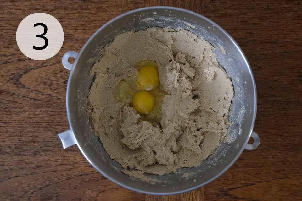 How to make chocolate ginger cookies - step 3