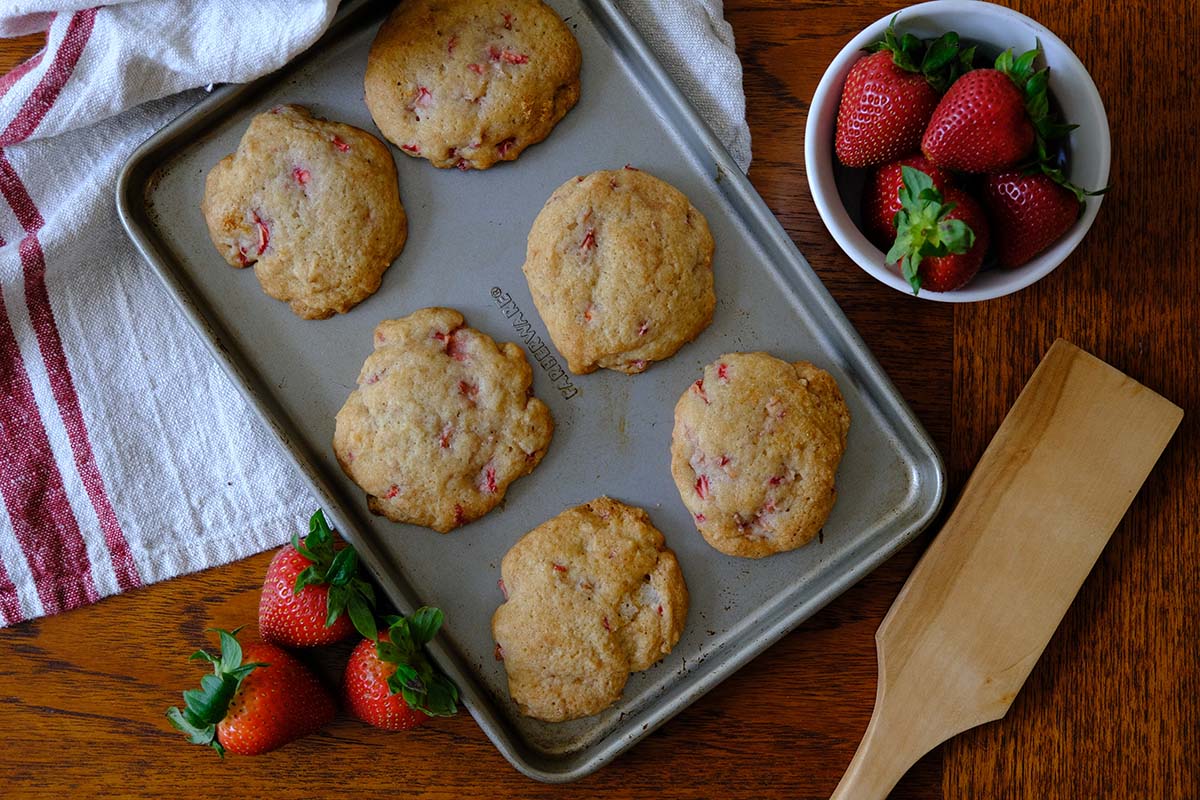 Summer Strawberry Shortcake Cookie Recipe